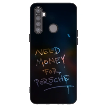 Picasee husă neagră din silicon pentru Realme 6i - Neon Nights