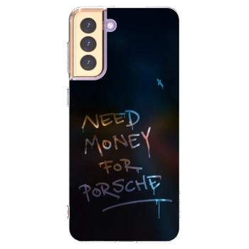 Picasee husă transparentă din silicon pentru Samsung Galaxy S21+ 5G G996F - Neon Nights