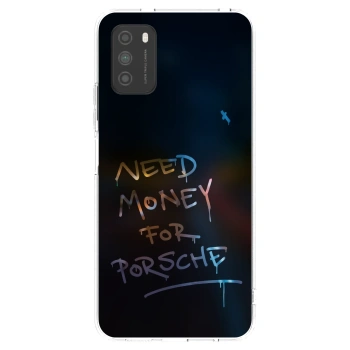 Picasee husă transparentă din silicon pentru Xiaomi Poco M3 - Neon Nights