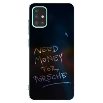 Picasee husă transparentă din silicon pentru Samsung Galaxy M31s - Neon Nights