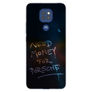 Picasee husă transparentă din silicon pentru Motorola Moto G9 Play - Neon Nights