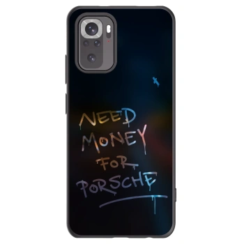 Picasee husă neagră din silicon pentru Xiaomi Redmi Note 10 - Neon Nights