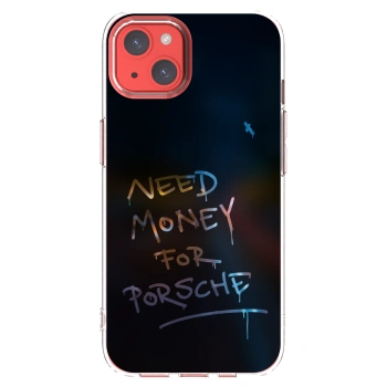 Picasee husă transparentă din silicon pentru Apple iPhone 13 - Neon Nights