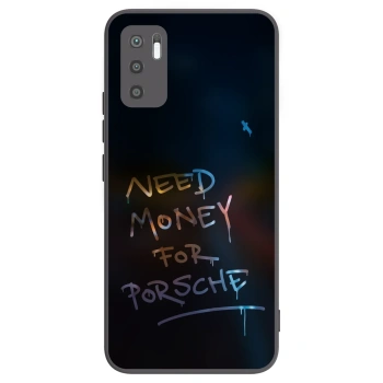 Picasee husă neagră din silicon pentru Xiaomi Redmi Note 10 5G - Neon Nights