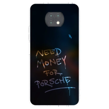 Picasee husă transparentă din silicon pentru Xiaomi Redmi Note 9T - Neon Nights