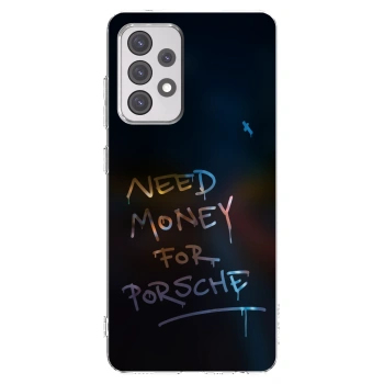 Picasee husă transparentă din silicon pentru Samsung Galaxy A52s 5G A528B - Neon Nights