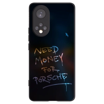 Picasee husă neagră din silicon pentru Honor 50 5G - Neon Nights