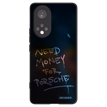 Picasee husă neagră din silicon pentru Huawei Nova 9 - Neon Nights