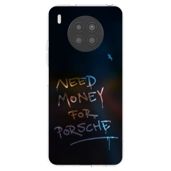 Picasee husă transparentă din silicon pentru Huawei Nova 8i - Neon Nights