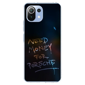 Picasee husă transparentă din silicon pentru Xiaomi 11 Lite 5G NE - Neon Nights