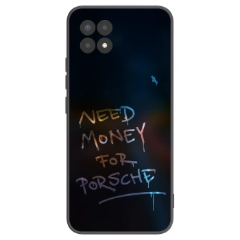 Picasee husă neagră din silicon pentru Realme 8i - Neon Nights
