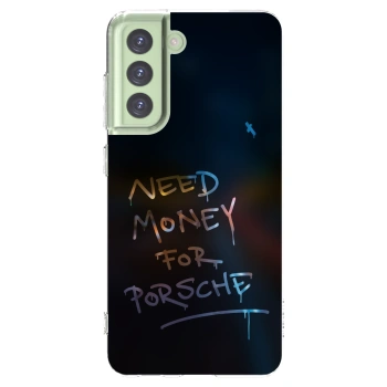 Picasee husă transparentă din silicon pentru Samsung Galaxy S21 FE 5G - Neon Nights