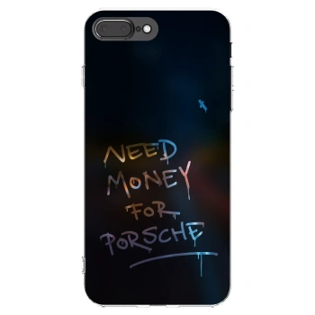 Picasee husă transparentă din silicon pentru Apple iPhone 7 Plus - Neon Nights