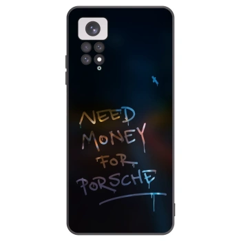 Picasee husă neagră din silicon pentru Xiaomi Redmi Note 11 - Neon Nights