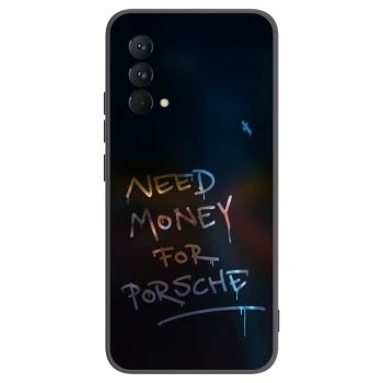 Picasee husă neagră din silicon pentru Realme GT Master Edition 5G - Neon Nights