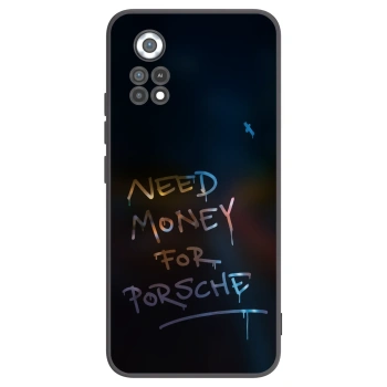 Picasee husă neagră din silicon pentru Xiaomi Poco X4 Pro 5G - Neon Nights