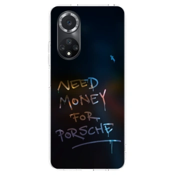 Picasee husă transparentă din silicon pentru Huawei Nova 9 SE - Neon Nights