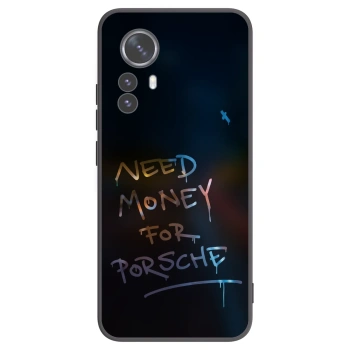 Picasee husă neagră din silicon pentru Xiaomi 12 Pro - Neon Nights