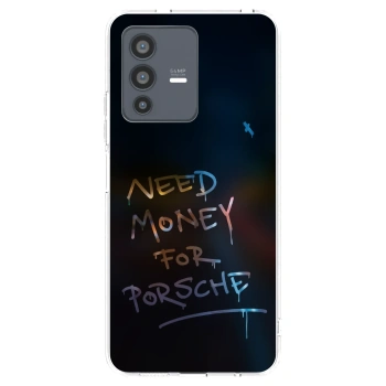 Picasee husă transparentă din silicon pentru Vivo V23 5G - Neon Nights