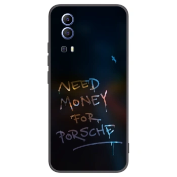 Picasee husă neagră din silicon pentru Vivo Y52 5G - Neon Nights