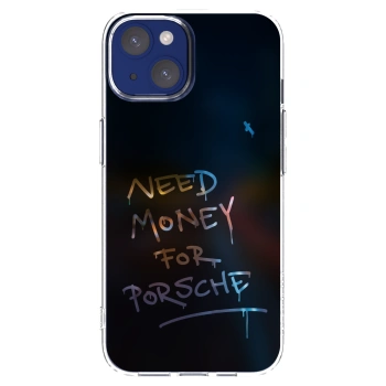 Picasee husă transparentă din silicon pentru Apple iPhone 14 - Neon Nights