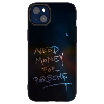 Picasee husă neagră din silicon pentru Apple iPhone 14 Plus - Neon Nights