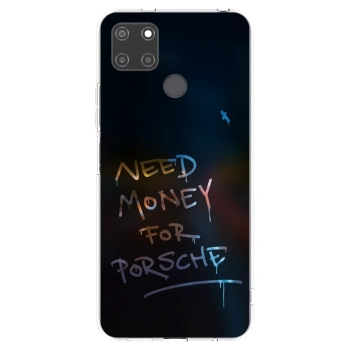 Picasee husă transparentă din silicon pentru Realme C21Y - Neon Nights