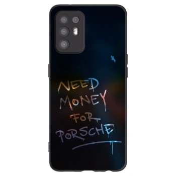 Picasee husă neagră din silicon pentru OPPO A94 5G - Neon Nights