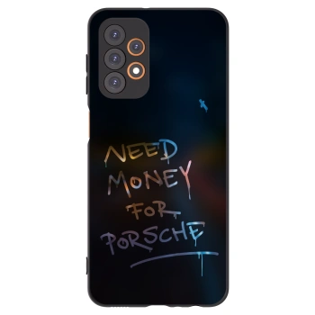 Picasee husă neagră din silicon pentru Samsung Galaxy A23 A235F 4G - Neon Nights