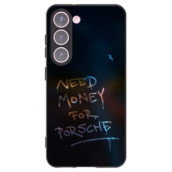 Picasee husă neagră din silicon pentru Samsung Galaxy S23 5G - Neon Nights