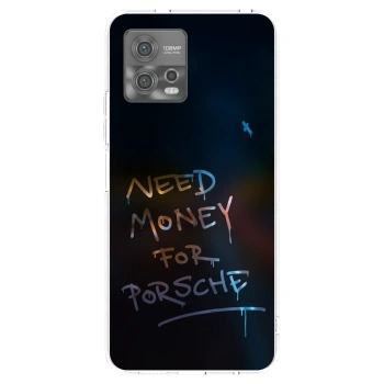 Picasee husă transparentă din silicon pentru Motorola Moto G72 - Neon Nights