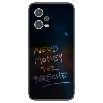 Picasee husă neagră din silicon pentru Xiaomi Redmi Note 12 5G - Neon Nights