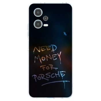Picasee husă transparentă din silicon pentru Xiaomi Redmi Note 12 5G - Neon Nights