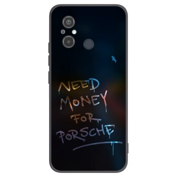 Picasee husă neagră din silicon pentru Xiaomi Redmi 12C - Neon Nights