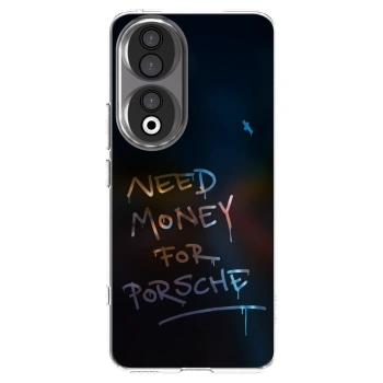 Picasee husă transparentă din silicon pentru Honor 90 5G - Neon Nights