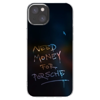 Picasee husă transparentă din silicon pentru Apple iPhone 15 Plus - Neon Nights