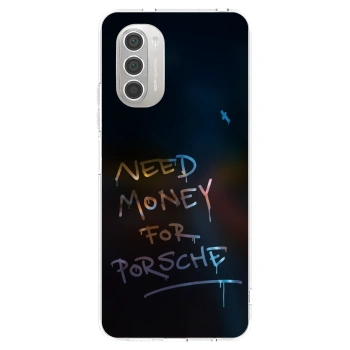 Picasee husă transparentă din silicon pentru Motorola Moto G51 - Neon Nights