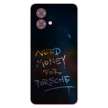 Picasee husă transparentă din silicon pentru Motorola Moto G84 5G - Neon Nights