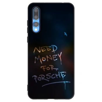 Picasee husă neagră din silicon pentru Huawei P20 Pro - Neon Nights