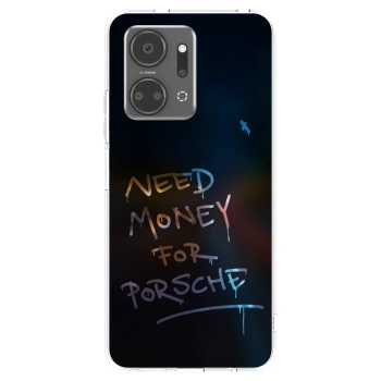 Picasee husă transparentă din silicon pentru Honor X7a - Neon Nights