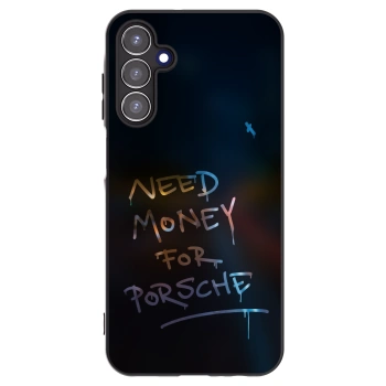 Picasee husă neagră din silicon pentru Samsung Galaxy A15 A155F 4G - Neon Nights