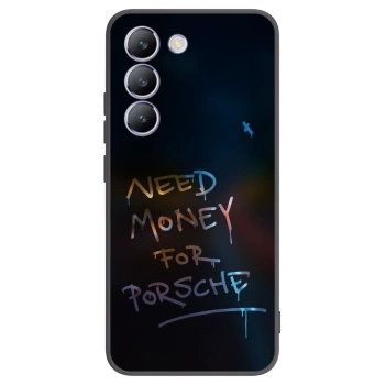 Picasee husă neagră din silicon pentru Vivo V40 SE 5G - Neon Nights