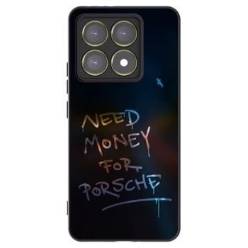 Picasee husă neagră din silicon pentru Xiaomi 14T - Neon Nights
