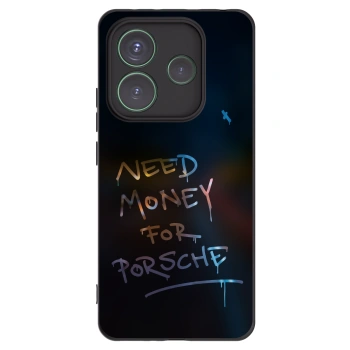 Picasee husă neagră din silicon pentru Xiaomi Redmi Note 14 5G - Neon Nights