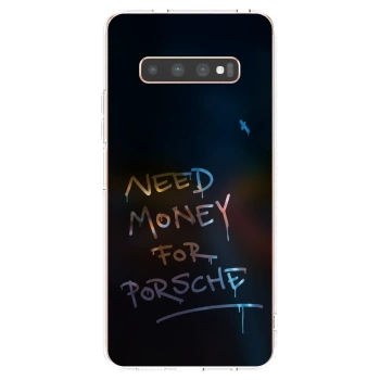 Picasee husă transparentă din silicon pentru Samsung Galaxy S10 Plus G975 - Neon Nights