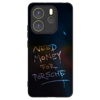 Picasee husă neagră din silicon pentru Xiaomi Redmi Note 14 4G - Neon Nights