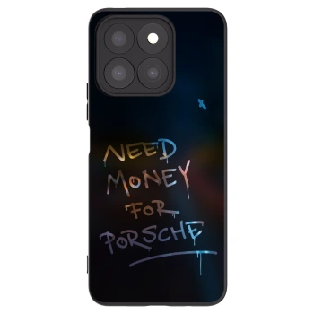 Picasee husă neagră din silicon pentru Honor X8c - Neon Nights