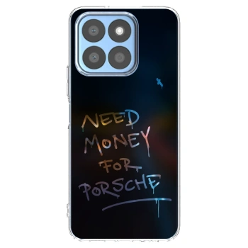 Picasee husă transparentă din silicon pentru Honor X8c - Neon Nights