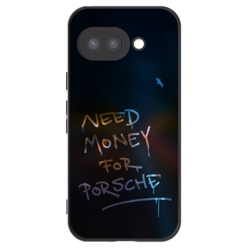 Picasee husă neagră din silicon pentru Google Pixel 9a - Neon Nights