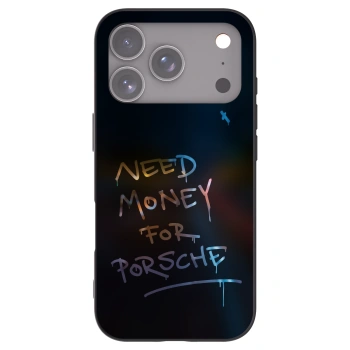 Picasee husă neagră din silicon pentru Apple iPhone 17 Pro - Neon Nights